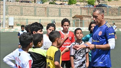 المقاولون يواصل اختبارات الناشئين 2023 بالجبل الأخضر (صور)