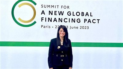 المشاط تشارك في الجلسات الفنية ضمن فعاليات قمة ميثاق التمويل العالمي الجديد بفرنسا 