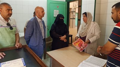 وكيل وزارة الصحة بالشرقية يتفقد وحدة طب الأسرة بأنشاص الرمل