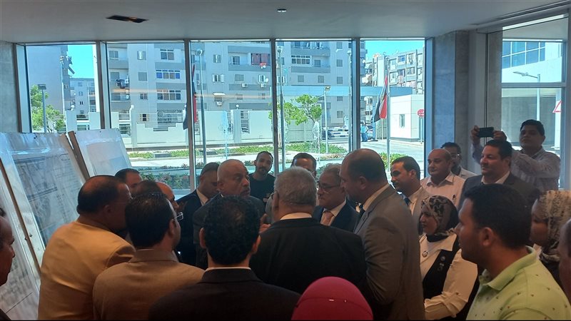 تفقد المجمع الطبي