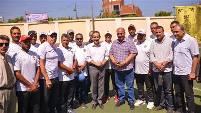 محافظ الغربية يشهد اختبارات غزل المحلة في بسيون