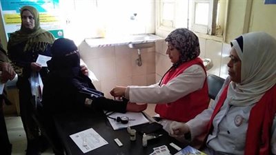 انطلاق فعاليات المبادرة الرئاسية 100 يوم صحة فى أسوان 