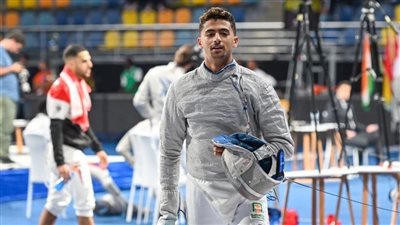 أدهم معتز: سعيد بما قدمناه ببطولة إفريقيا للسلاح وسنستعد بقوة لميلان