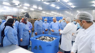 زيارة لمنشآت بالمنطقة الصناعية جنوب بورسعيد