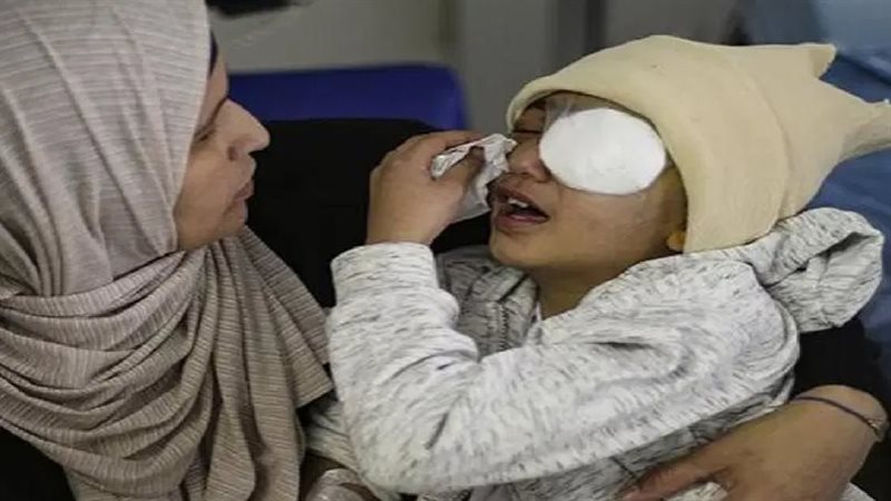 الطفل الفلسطيني المصاب