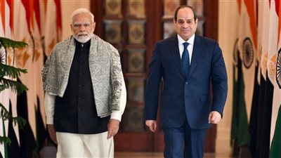 قمة مصرية هندية بالاتحادية.. السيسي ومودى يبحثان تعظيم حجم التبادل التجاري وتبادل السلع الاستراتيجية وتنمية الاستثمارات الهندية في مصر
