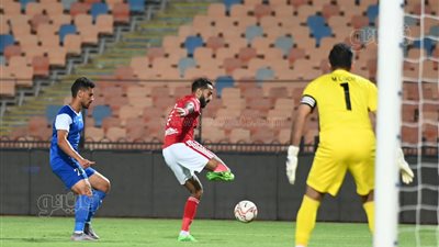 كأس مصر، الأهلي يفشل في فك شفرة منتخب السويس بالشوط الأول (صور)