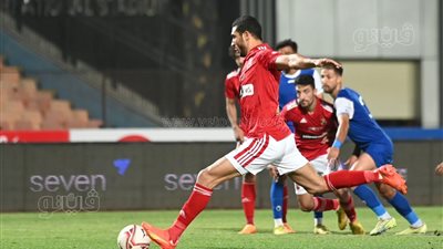 كأس مصر، رامي ربيعة يهدر ركلة جزاء للأهلي أمام منتخب السويس (صور)