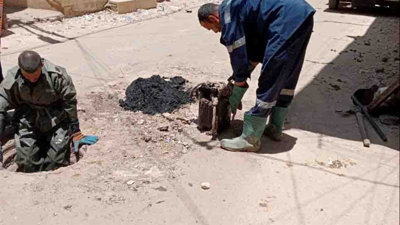 تطهير شبكات الصرف