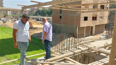 إزالة 64 حالة تعد بالبناء المخالف على الأرض الزراعية بالمنيا