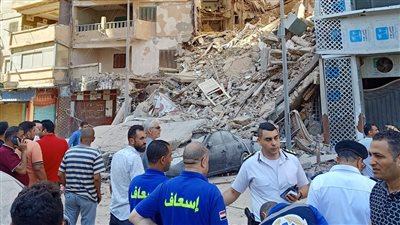 أول تحرك برلماني بشأن انهيار عقار المنتزه بالإسكندرية