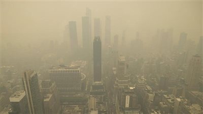 دخان الحرائق يغطي مونتريال وهواؤها الأكثر تلوثًا في العالم