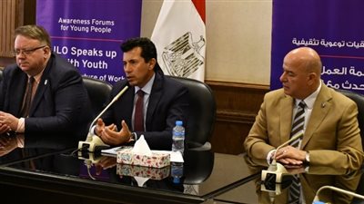 أشرف صبحي يهنئ منتخب مصر لكرة السلة للناشئين بفوزهم بالبطولة العربية