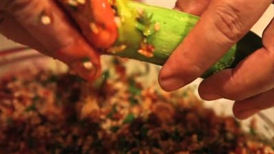 طريقة عمل خلطة المحشي، الضيف الدائم لسفرة العيد