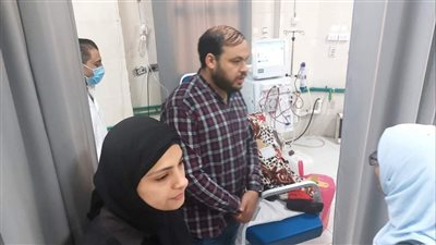 وكيل صحة الإسماعيلية يتفقد مستشفى الحميات (صور)