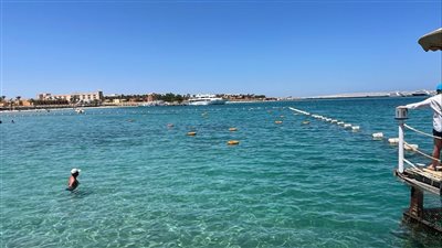 استعدادا للعيد، وزيرة البيئة تشرف على أعمال الرصد الساحلى بالبحر الأحمر (صور)