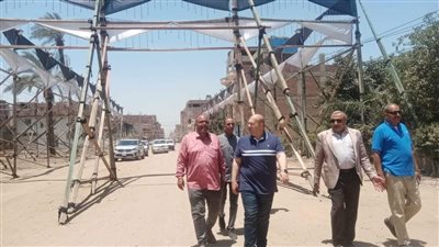 نائب محافظ الجيزة يتفقد الوحدات المحلية لقري ناهيا  لمتابعة استعدادا لعيد الأضحى المبارك (صور)