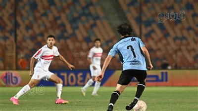 الدوري المصري، الزمالك يتقدم على غزل المحلة بهدف بعد مرور 30 دقيقة 