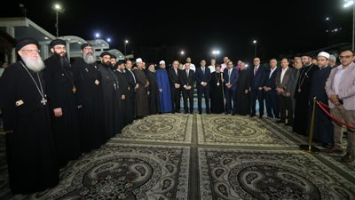 محافظ الدقهلية يستقبل القيادات التنفيذية والشعبية لتقديم التهنئة بمناسبة عيد الأضحي (صور)