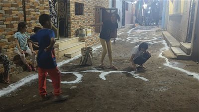 بالنشارة والبلالين وصور خروف العيد، شوارع قرى الدقهلية تتزين احتفالا بعيد الأضحى (صور) 