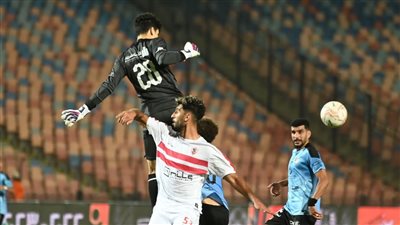 حارس المحلة يتصدر تويتر بعد خطئه أمام الزمالك، ومتابعون: إزاي لعب وهو مخلص مع الأبيض