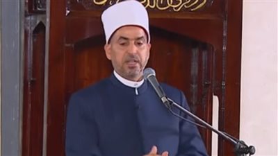 خطبة عيد الأضحى عن فضل الأمن في تعمير الأرض بمسجد القوات الجوية