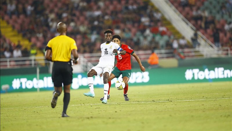 مباراة المغرب وغانا،