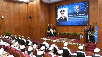 حفل لتخريج الضباط بكلية التدريب والتنمية في أكاديمية الشرطة 