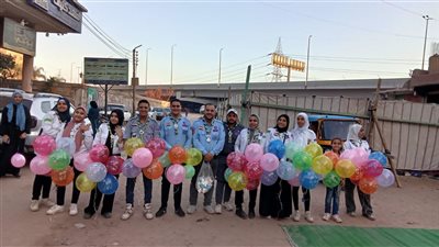 ميكي ماوس وهدايا، فريق التطوع بمراكز شباب القليوبية يحتفلون بعيد الأضحى (صور)