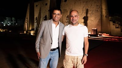 جوارديولا بعد انتهاء رحلته فى أسوان: استمتعت بزيارة مصر وسأكررها في المستقبل القريب