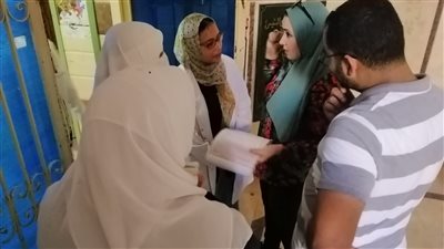 وكيل صحة الدقهلية يتفقد فرق حملة 100 مليون صحة في أول أيام عيد الأضحى