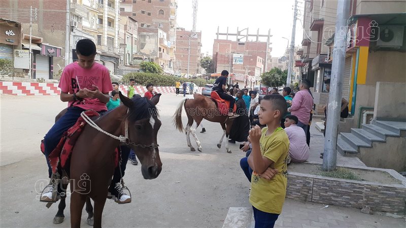 ركوب الخيل وسيلة