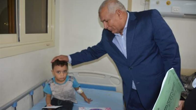 الزملوط يهنئ المرضى