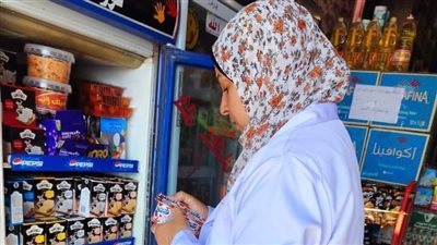 حملات تفتيشية مكثفة على محال بيع السلع الغذائية بالوادي الجديد 