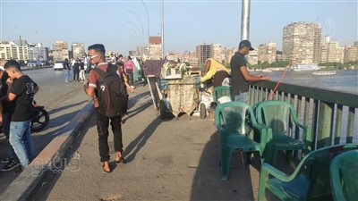 إقبال كثيف على كوبري عباس في ثاني أيام عيد الأضحى (صور)