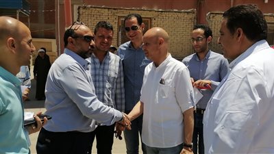جولة لمسؤولي الصحة في الشرقية بمستشفى بلبيس 