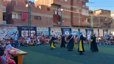 تنورة وفقرات فنية، استمرار الاحتفال بعيد الأضحى بالقليوبية (صور) 