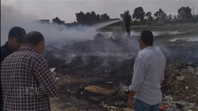 السيطرة على حريق بقرية الظاهرية بالإسماعيلية| صور