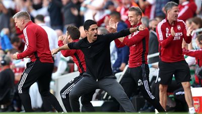 أرتيتا يدخل تاريخ آرسنال بهذا الرقم