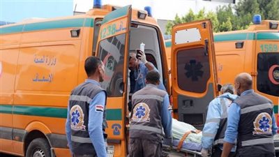 إصابة 5 أشخاص في انقلاب سيارة بطريق الكريمات