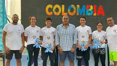 منتخب مصر للسباحة بالزعانف يحقق ١٢ ميدالية في بطولة العالم بكولومبيا