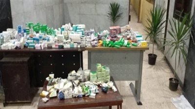 ضبط كمية من العقاقير المخدرة داخل صيدلية بالجيزة 