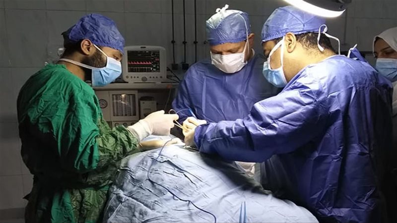 استئصال ورم وزنه