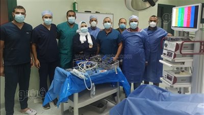 نجاح أول عملية استئصال مرارة لمريض بمستشفى كفر الزيات بالمنظار الجديد|صور