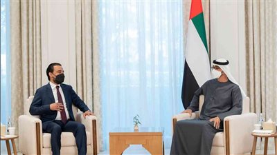 لتعزيز علاقات البلدين.. ولي عهد أبو ظبي يستقبل رئيس مجلس النواب العراقي 