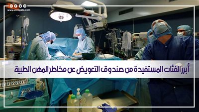 أبرز الفئات المستفيدة من صندوق التعويض عن مخاطر المهن الطبية 