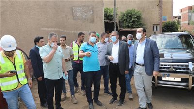 محافظ المنوفية يتابع الأعمال الإنشائية للمجمعات الخدمية بأشمون
