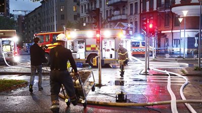 إصابة 25 شخصا في انفجار مبنى سكني في جوتنبرج السويدية.. والشرطة تجلي سكان المنطقة