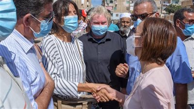 نائب محافظ الإسكندرية تتفقد تجهيزات إنشاء السوق الحضاري بالعامرية