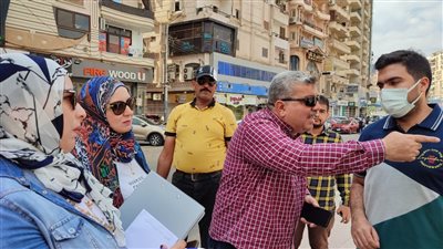 حملات على الإعلانات المخالفة في المنصورة 